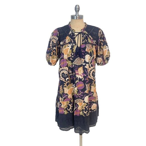 Anthropologie Letmebe Fiore Lace Tunic Dress Small Let me Be - Picture 4 of 8